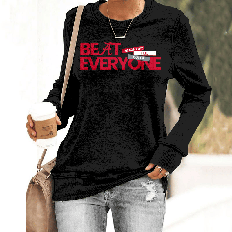 Women's Printed Sweatshirt