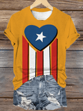 Puerto Rico Printed T-shirts