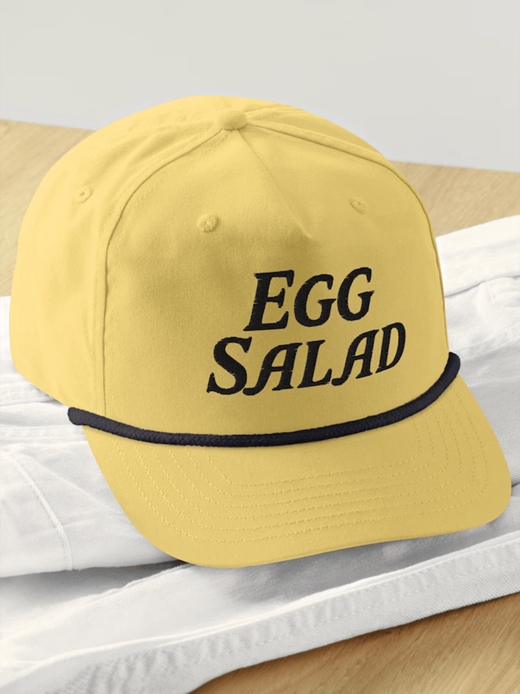 Egg Salad Hat â€?Golf Rope Cap
