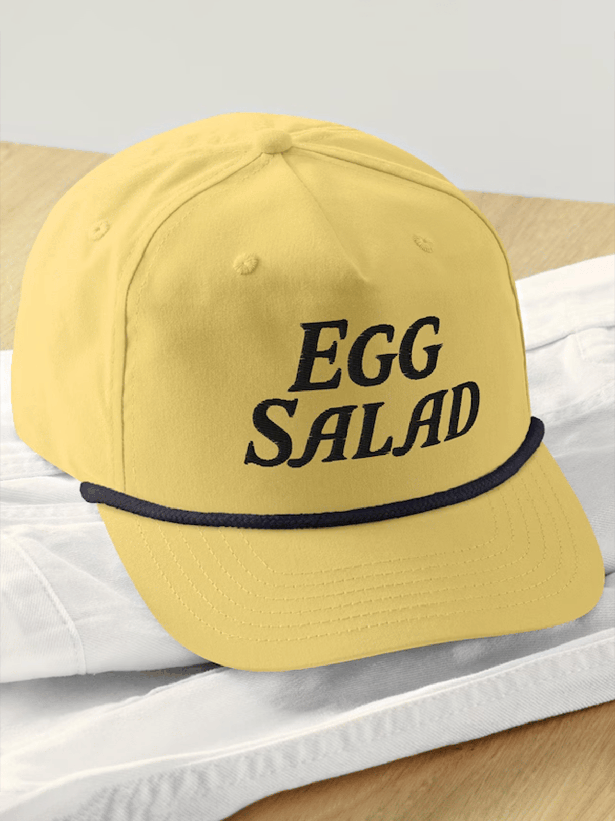 Egg Salad Hat â€?Golf Rope Cap
