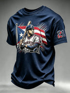 Men's Roberto Clemente Day Print Short-Sleeve T-Shirt