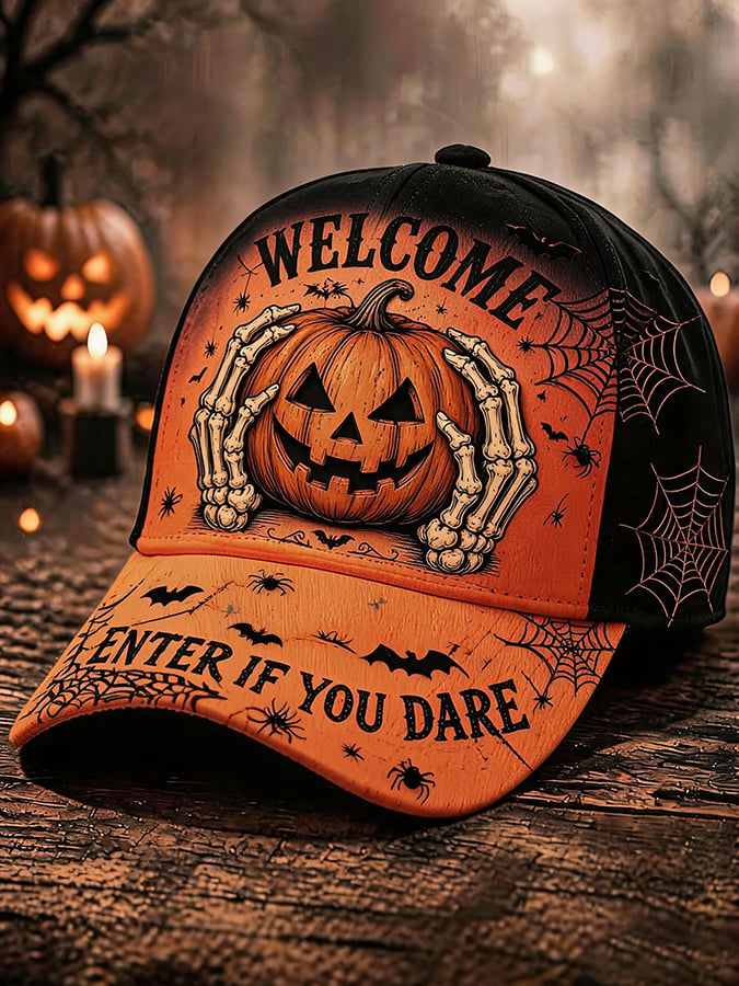 Halloween Printed Hat
