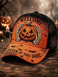 Halloween Printed Hat