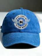 Retro Music Gives Us Wings To Fly Print Baseball Cap