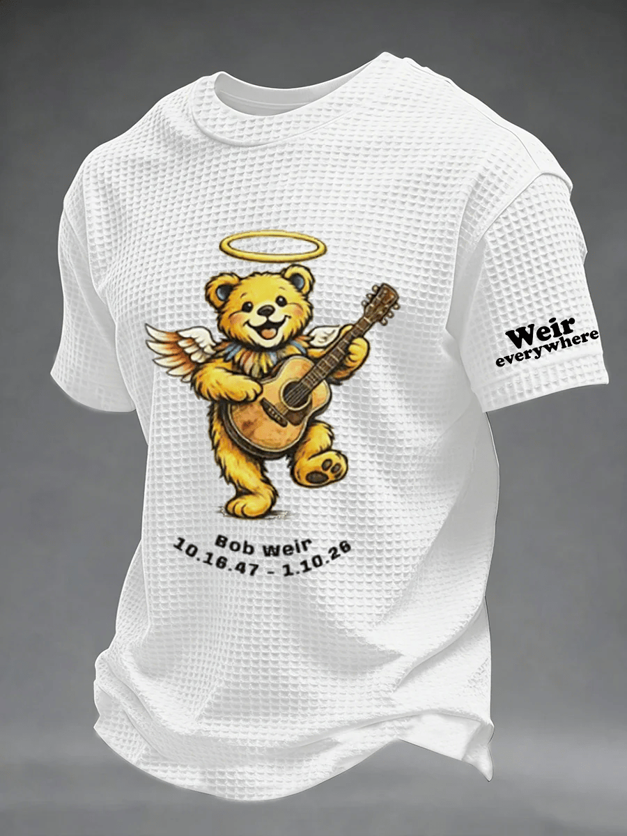 Men's RIP Bob Weir Print Short-Sleeve T-Shirt