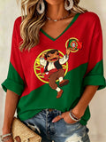 Female Singer-Themed Printed T-Shirts