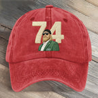 A True Jet 74 Football Art Printed Cap
