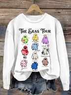 Women's Halloween Printed Sweatshirt