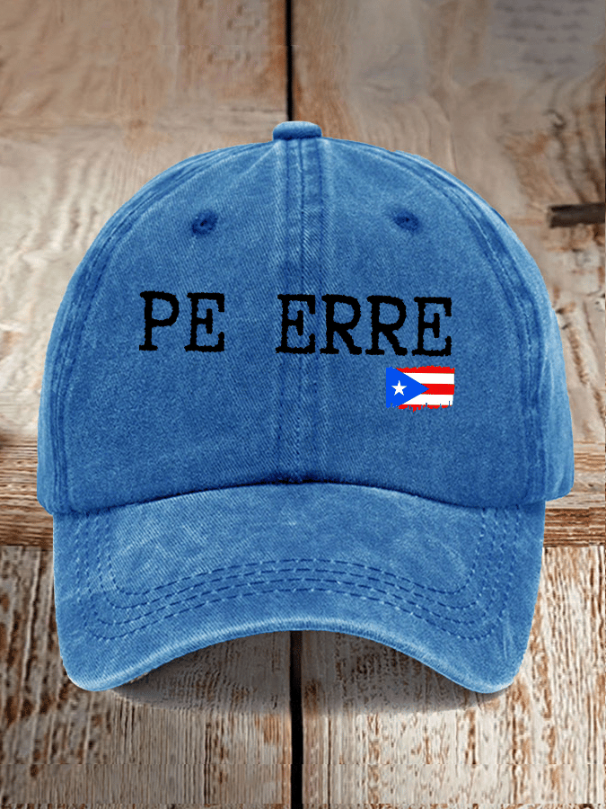 Puerto RIco Singer Boricua Decorate Printed Baseball Cap