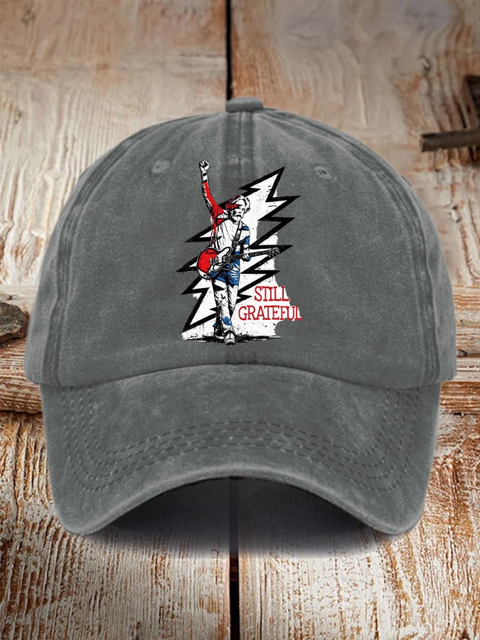 Unisex Still Grateful Printed Casual Hat
