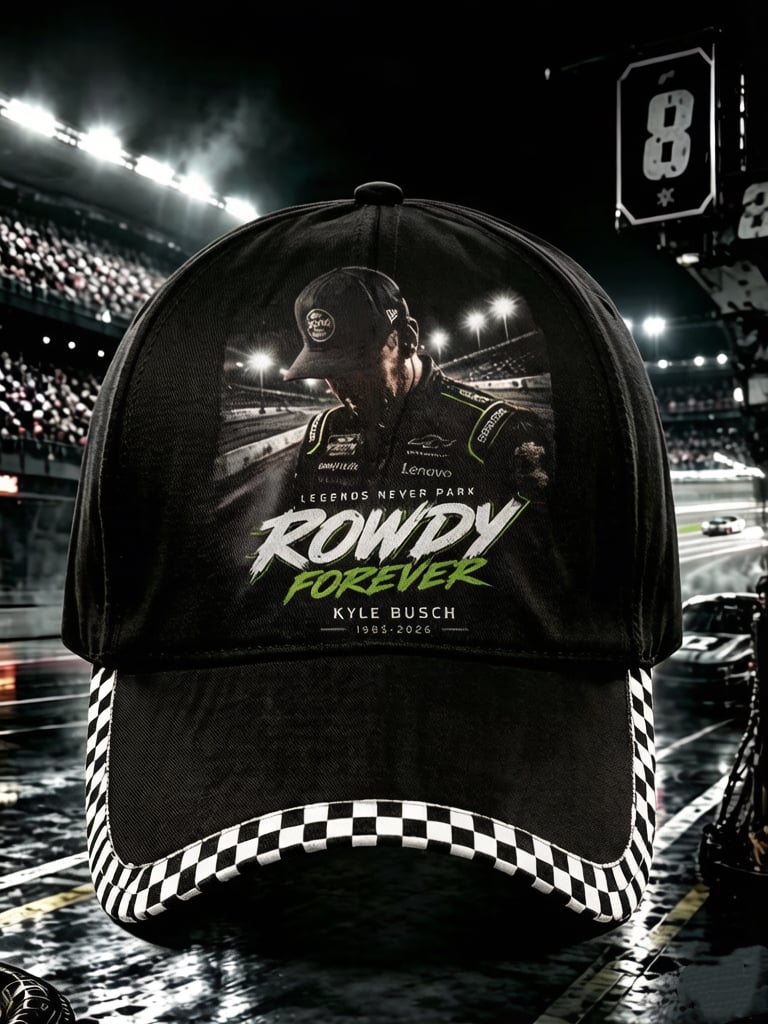 Unisex Racing-Print Baseball Cap