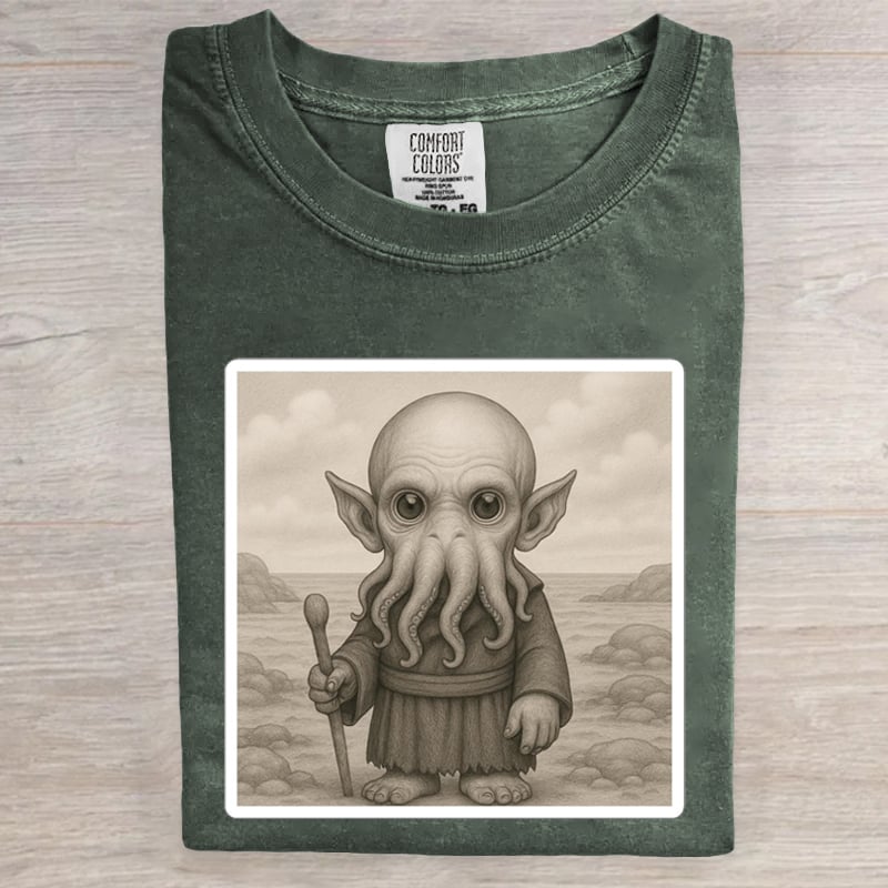 Mind Reaver Cthulhu Hawkins Indiana National Park Upside Down Art Print T-Shirt