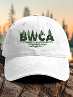 Retro Save The BWCA Save Boundary Waters Canoe Area Wilderness Print Baseball Cap