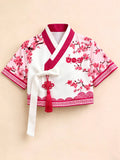 Women Concert-Inspired Jeogori Hanbok Top With Tassel