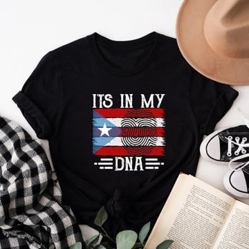 It's In My DNA Puerto Rico Pride Shirt