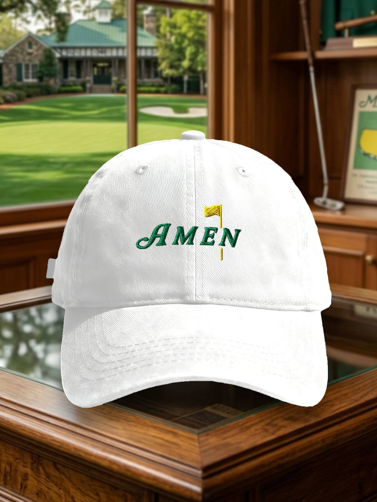 Golf Cap - Vintage Style Sport Hat for Golf Fans