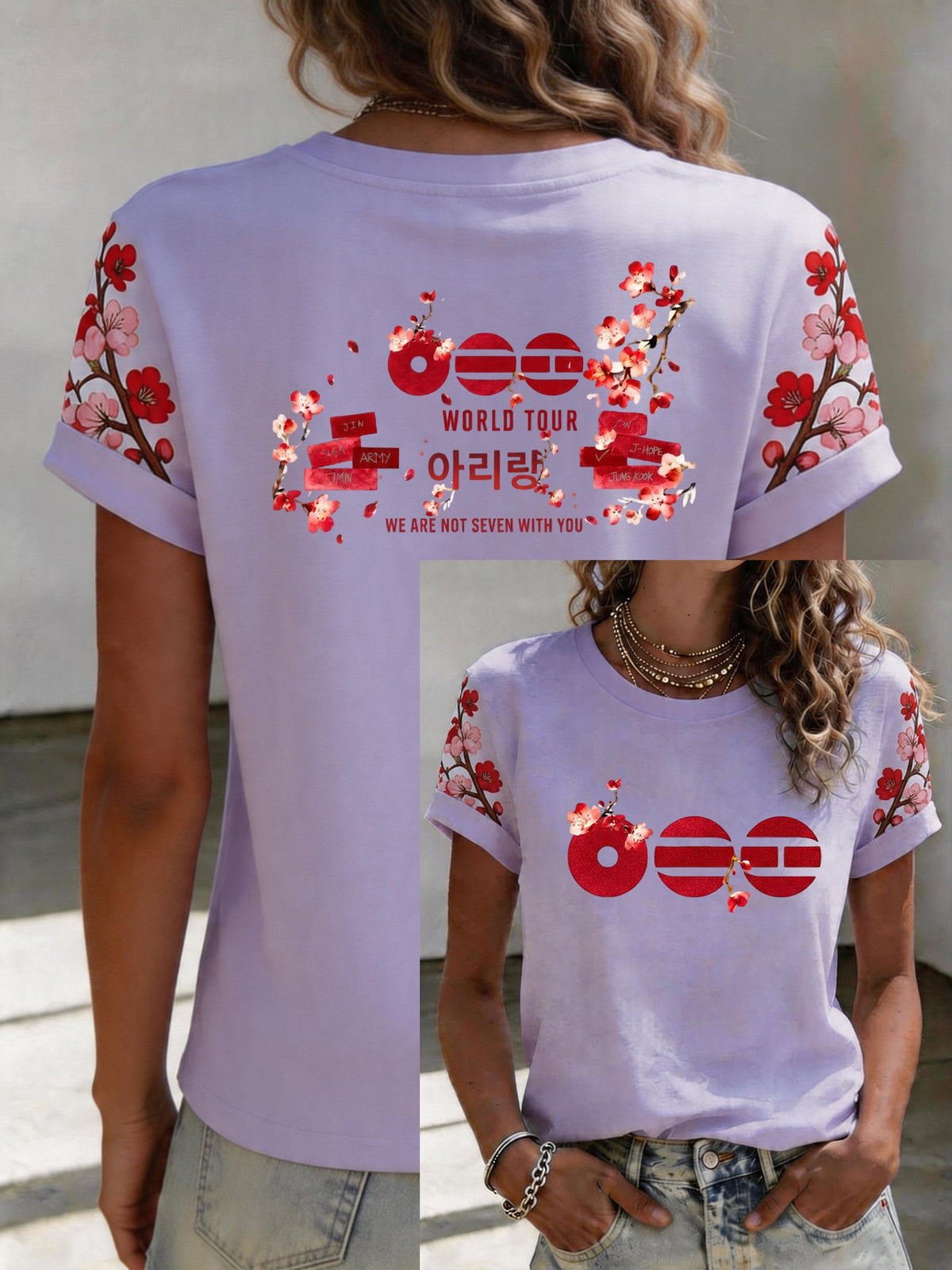 Women's Music Art Print T-Shirt