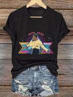 Women's  Forever in our heart Printed Casual T-Shirt