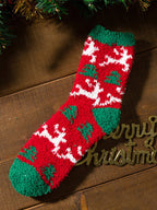 Coral Fleece Christmas Warm Socks