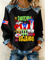 Women's Sanse 2026 Printing Sweatshirt