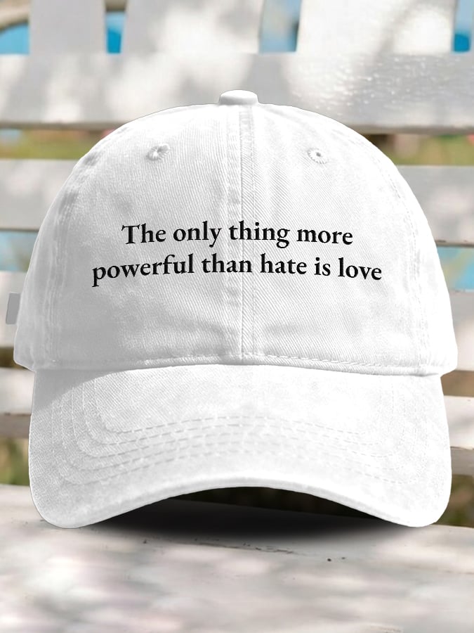The Bilingual Printed Baseball Cap