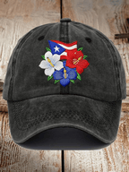Unisex Puerto Rico Print Hat