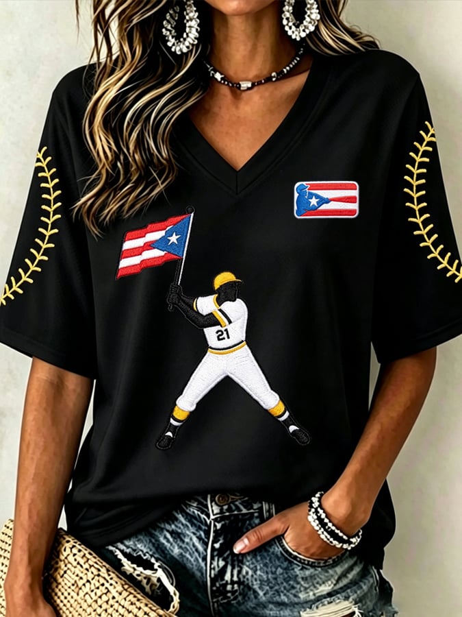 Women's Printed Casual Top