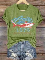 Women's Amity Means Friendship Print T-shirt