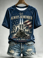 Women's 9/11 Memorial Graphic Top