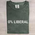 0% Liberal Art Print T-Shirt