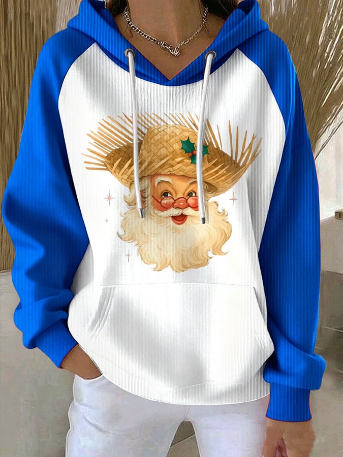 Women's Puerto Rico Christmas Printed Sweatshirt