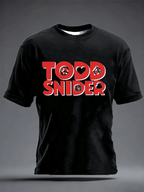 Men's Music Print short-sleeved T-shirt
