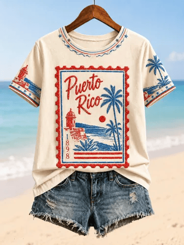 Women's Puerto Rico Short-Sleeve T-Shirt