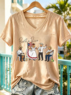 Women'S Puerto Rico Print T-Shirt