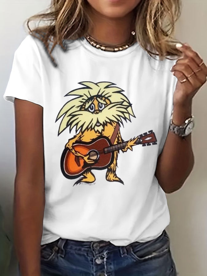 Women's RIP Print Short-sleeved T-shirt