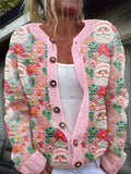 Women's Christmas Knitted Cardigan