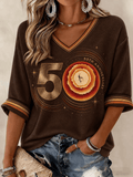 Women's Musician Print T-Shirt