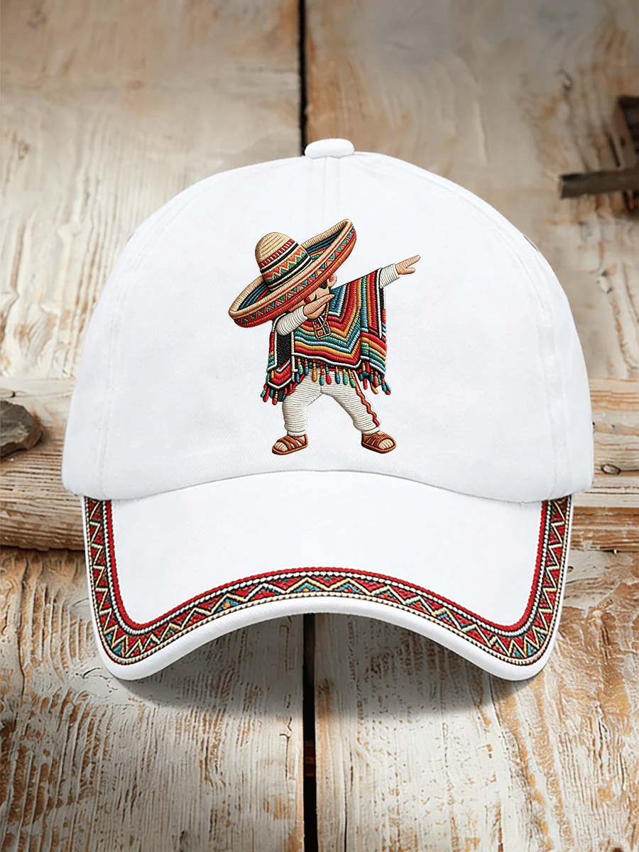 Unisex Cinco De Mayo Print Gift For Soccer Fans Hat