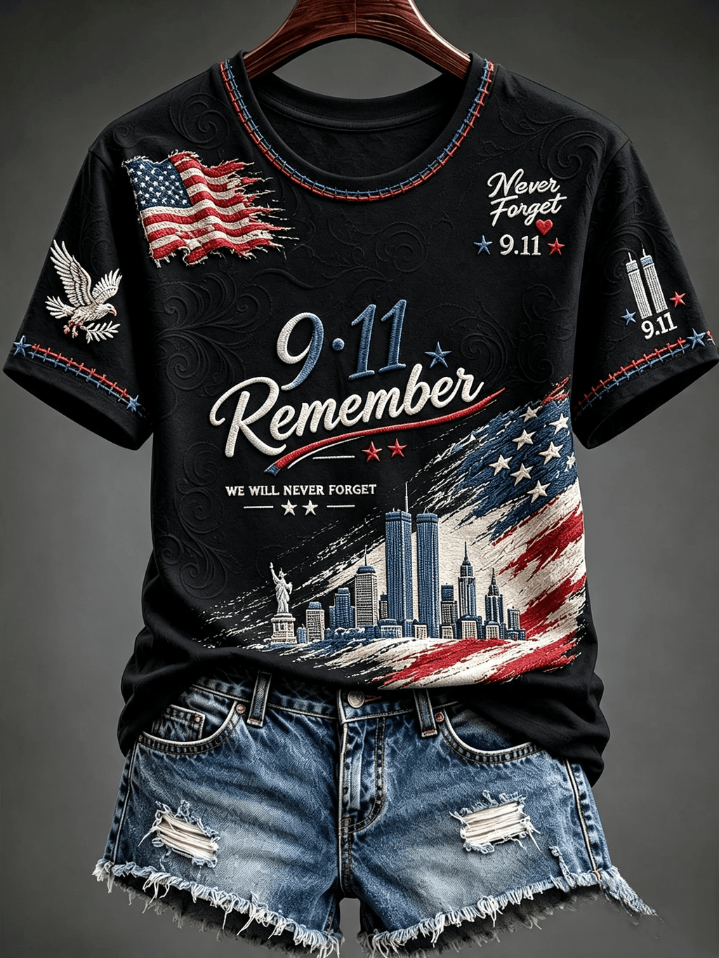 Women's 911 Memorial Graphic Top