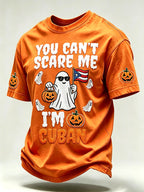 Men's Halloween In Puerto Rico Print T-Shirt