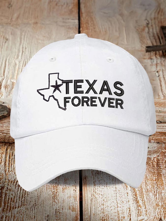 Unisex Texas Forever Print Hat