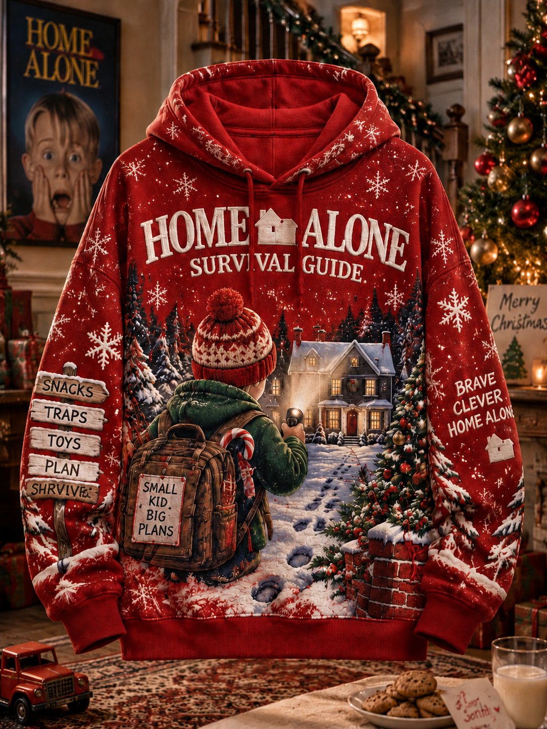 Christmas Print Women's Hoodie