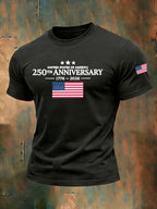 Men's Casual Printed Short-Sleeve T-Shirt