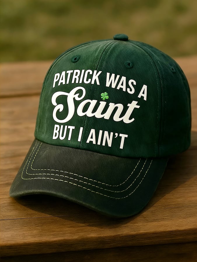 Saint Patrick's Day Printed Casual Hat