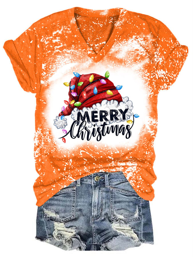 Fashion Tie Dye Print Short Sleeve T-Shirt