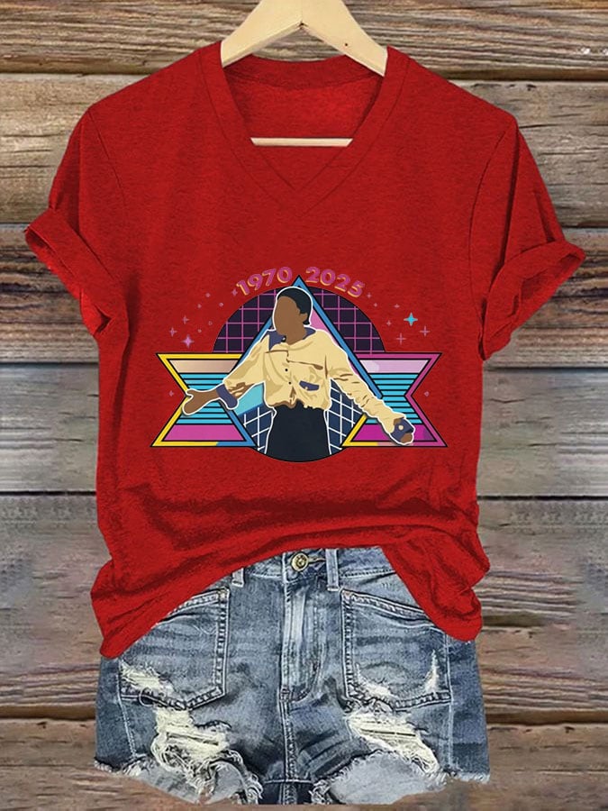Women's  Forever in our heart Printed Casual T-Shirt