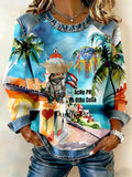 Ladies' printed top