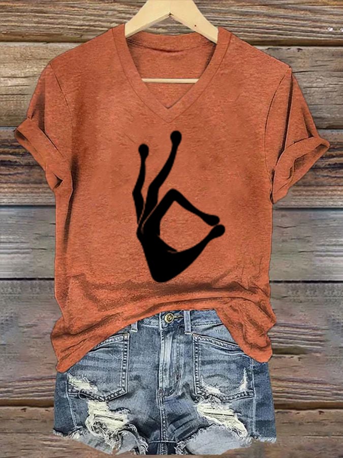 Women's Halloween Witch Print Casual T-Shirt