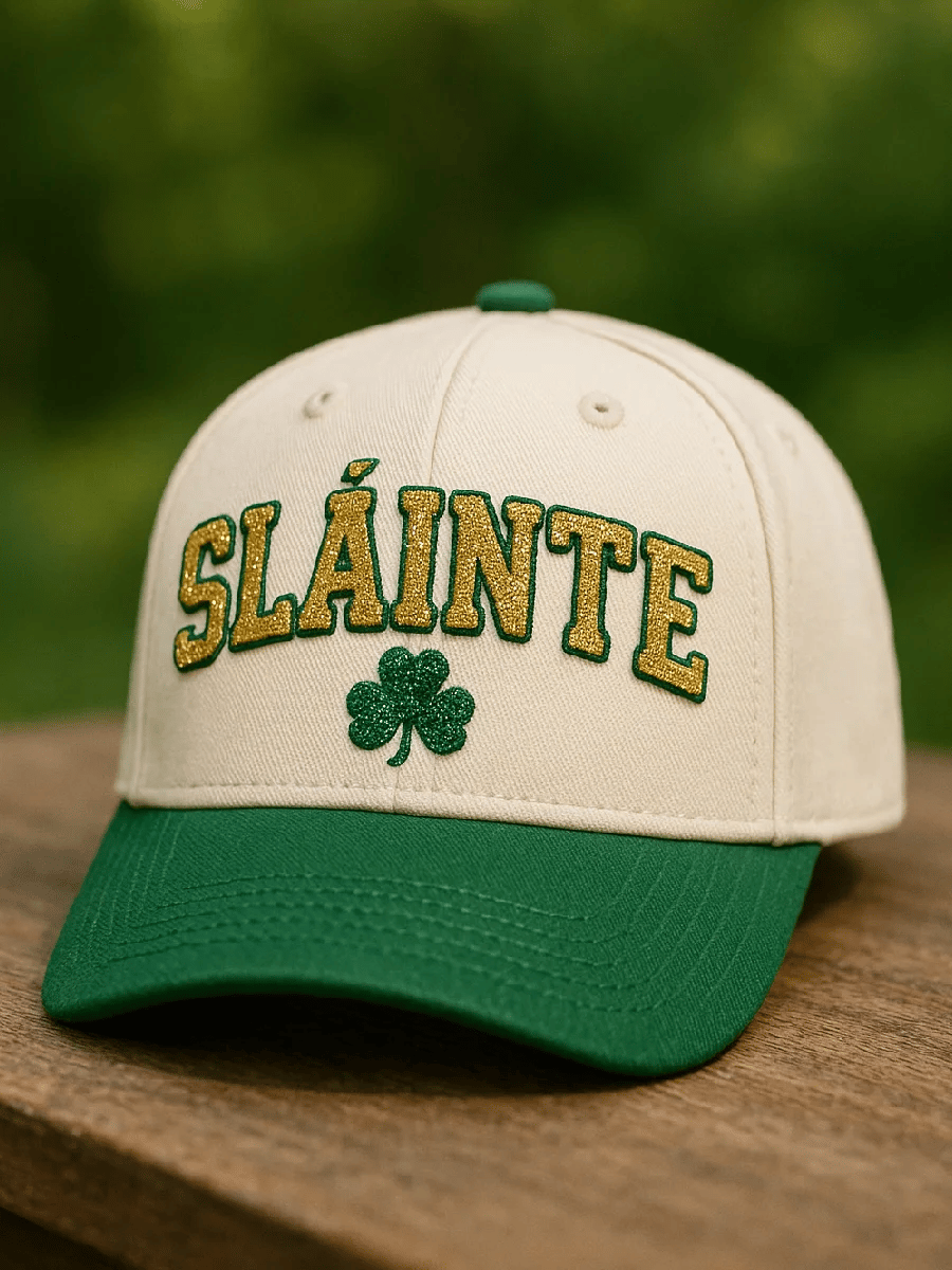 Unisex St. Patrick's Day art print hat