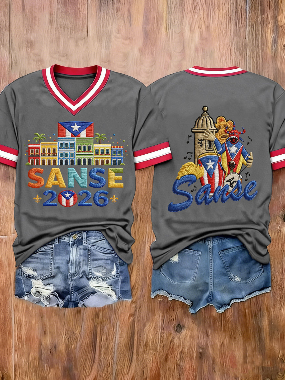 Puerto Rico Printed T-shirts